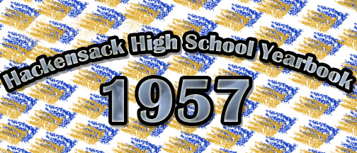 HHS 1957 Yearbook Banner